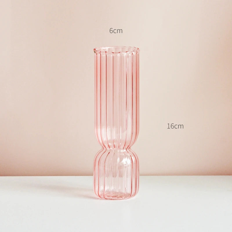 Lilac Glas Kerzenhalter – Elegante Handgemachte Tischdeko